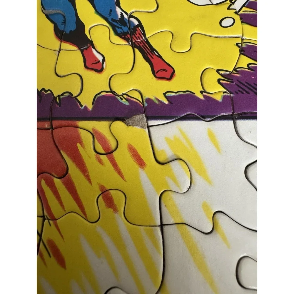 1973‎ Superman Jigsaw Puzzle 200 Pieces Complete
